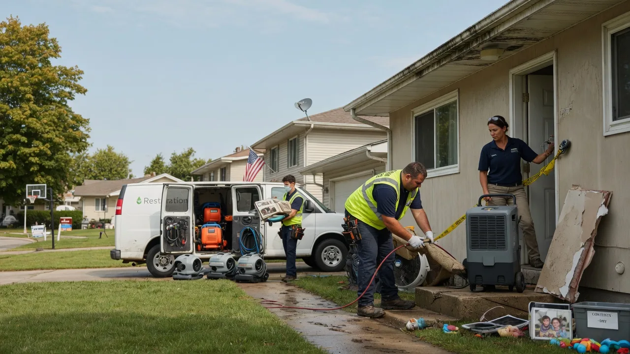Water Damage Restoration in Milledgeville, OH near me